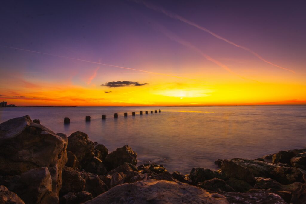 Sunset on the Beach